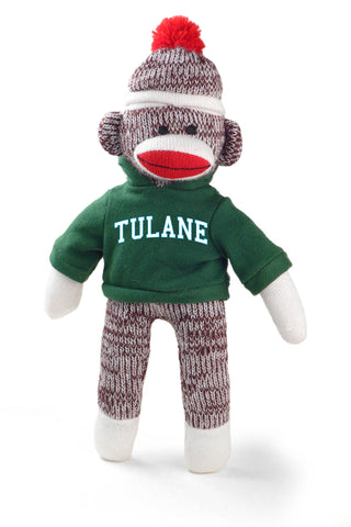 TULANE UNIV SOCK MONKEY