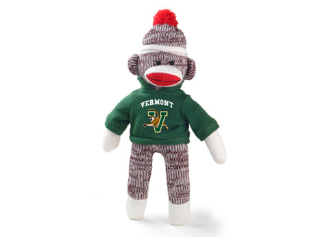 VERMONT UNIV SOCK MONKEY