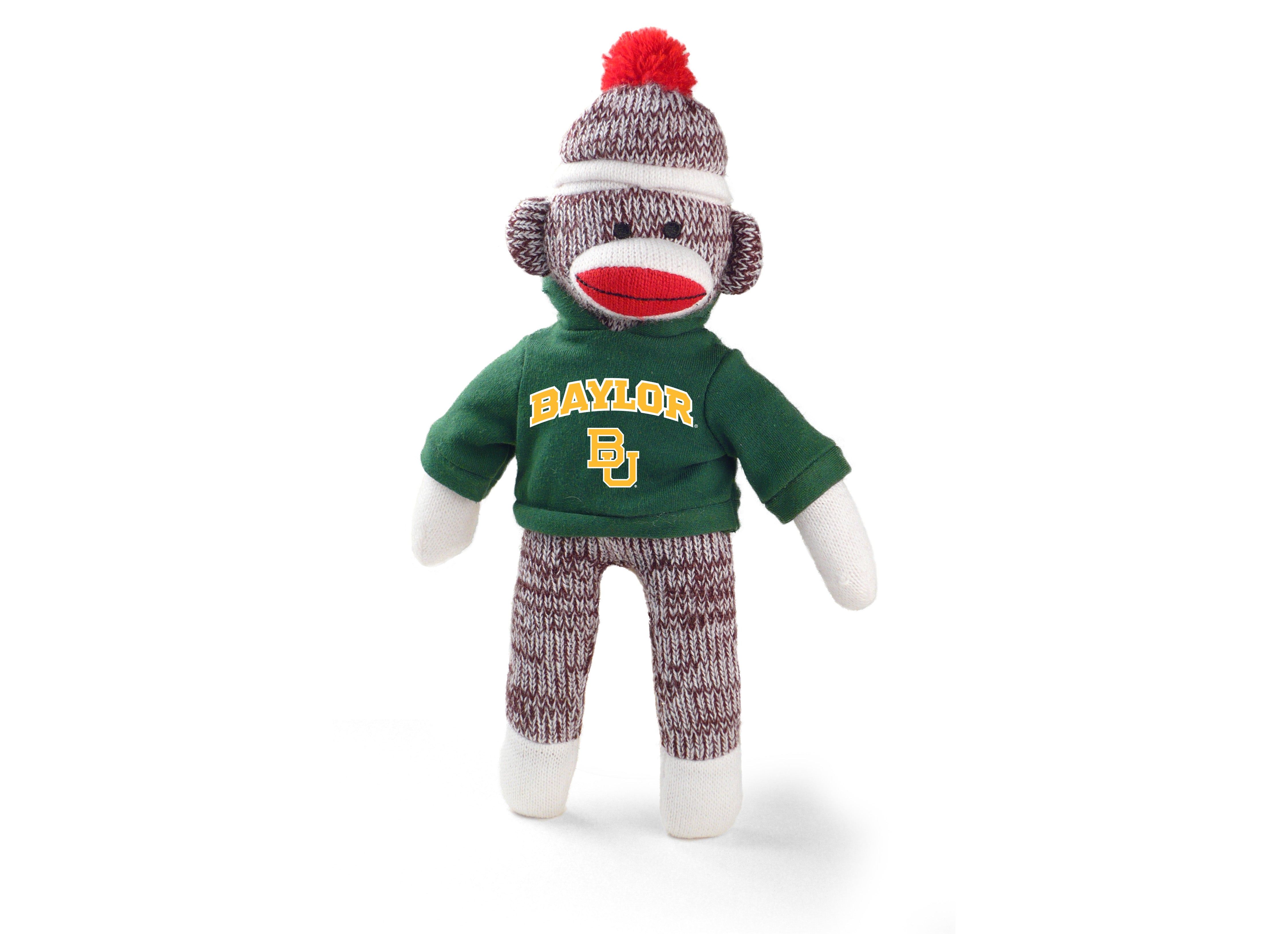 BAYLOR UNIV SOCK MONKEY