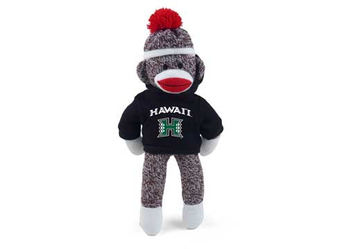 HAWAII UNIV SOCK MONKEY