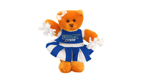 MISSOURI KANSAS CITY CHEER BEAR (8")