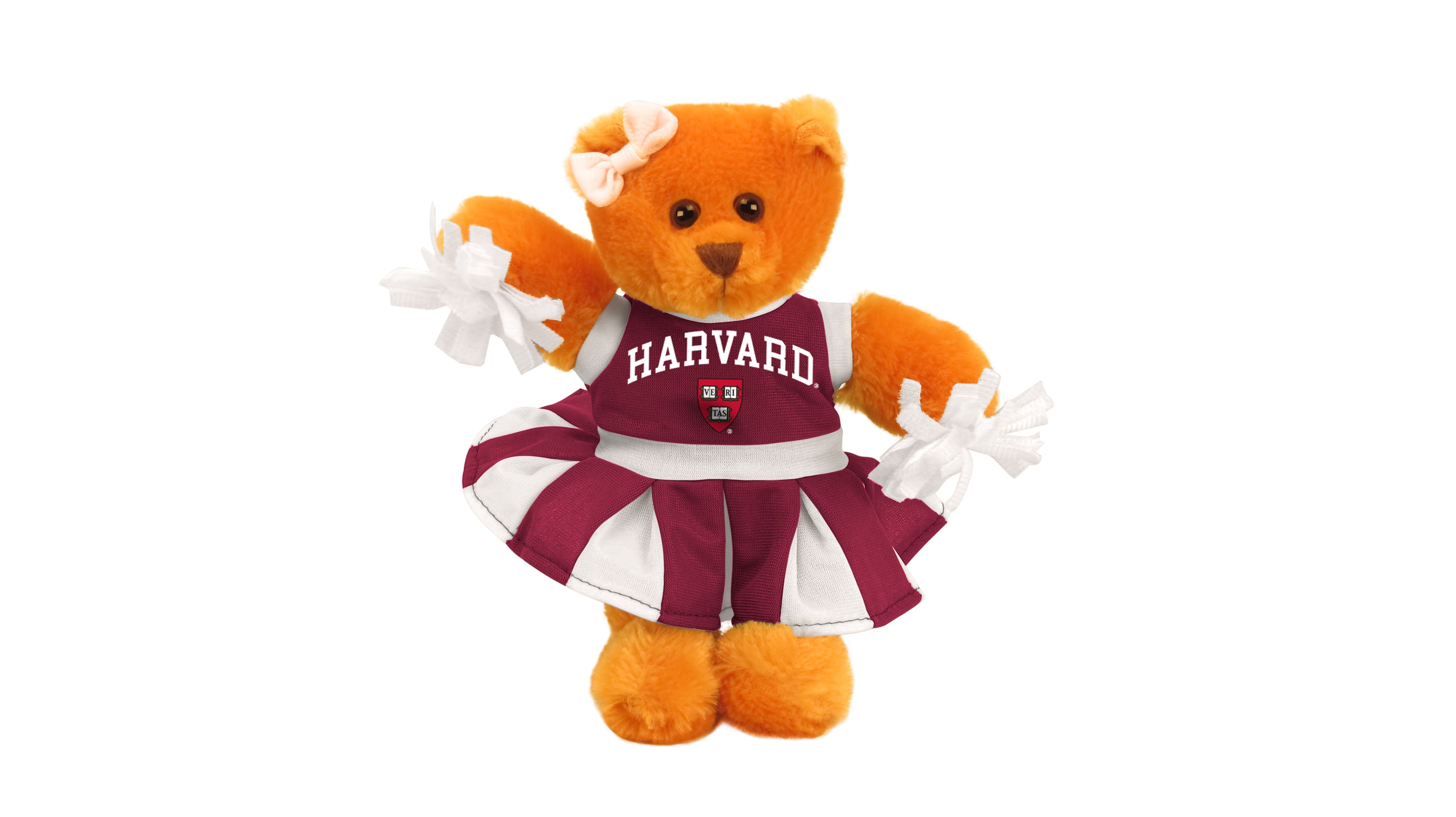 HARVARD UNIV CHEER BEAR (8")