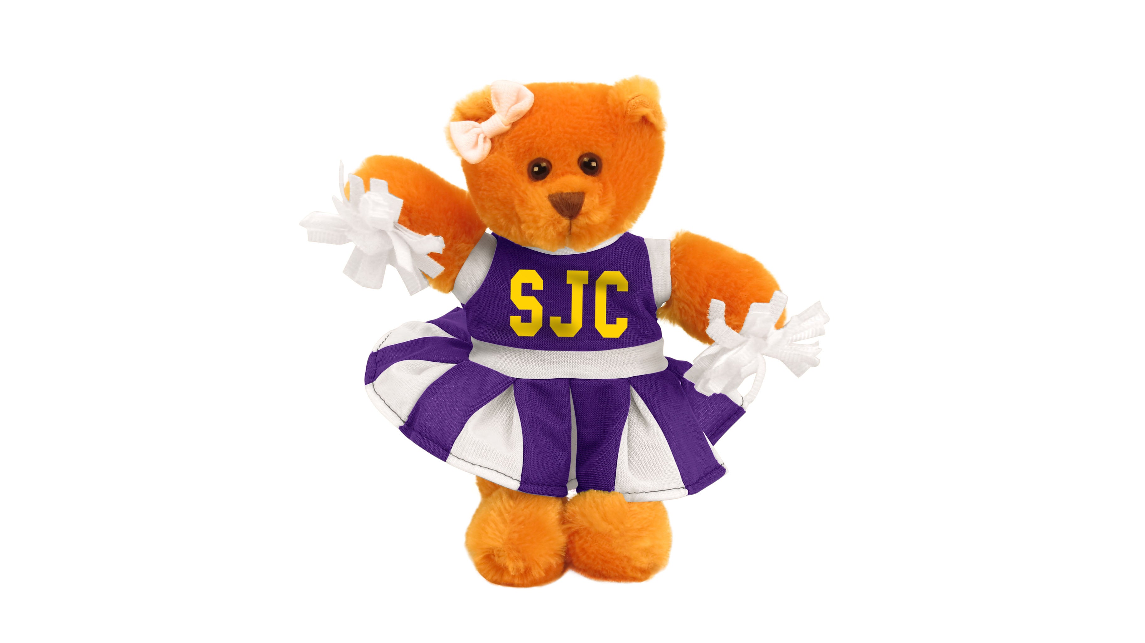 SAN JUAN COLLEGE CHEER BEAR (8")