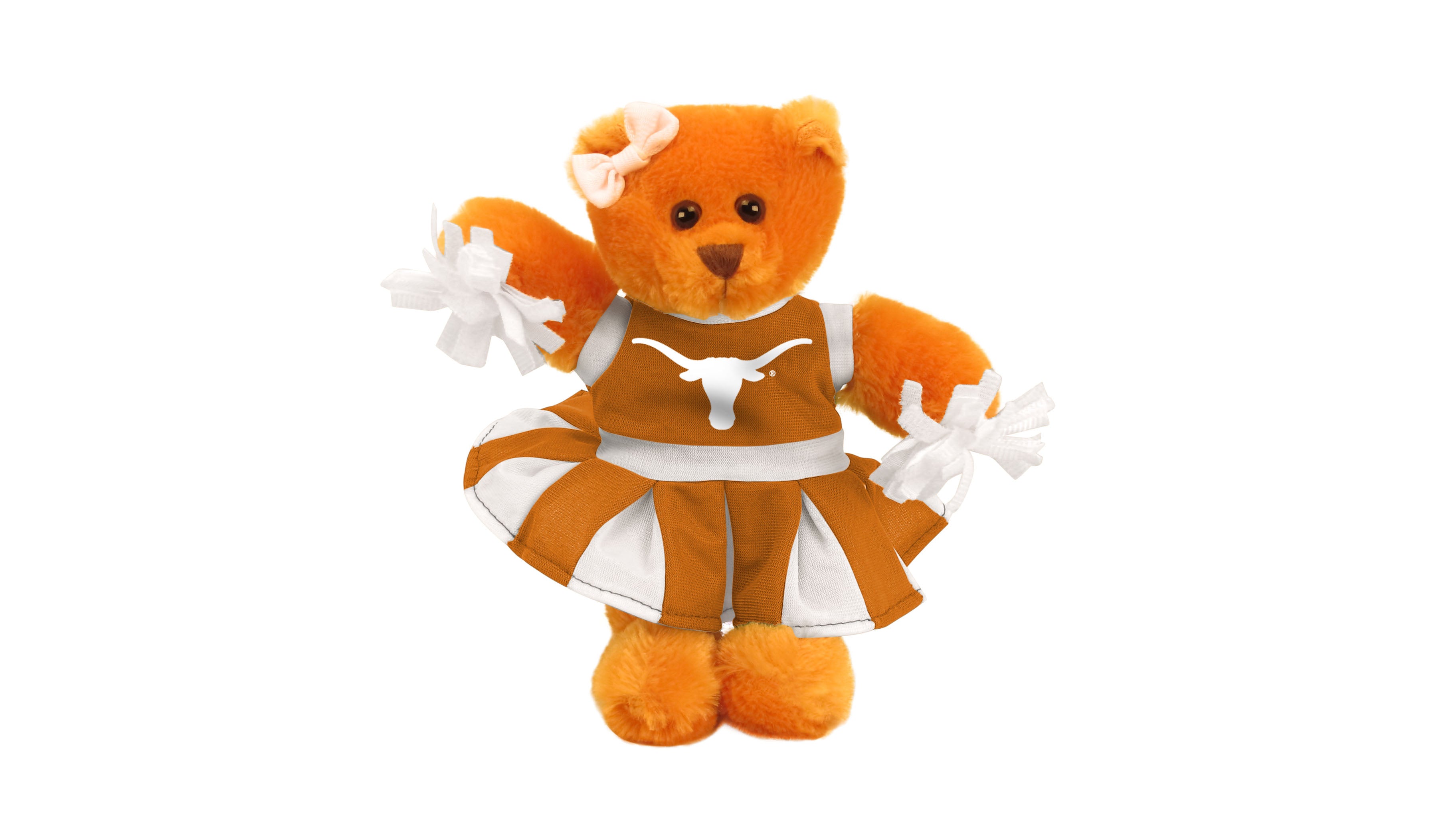 TEXAS UNIV CHEER BEAR (8")