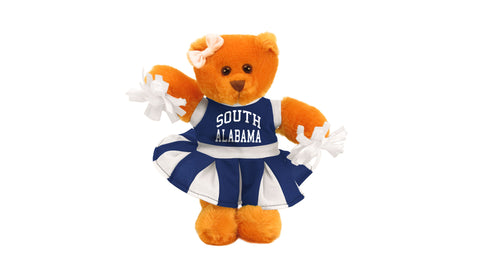 SOUTH ALABAMA CHEER BEAR (8")