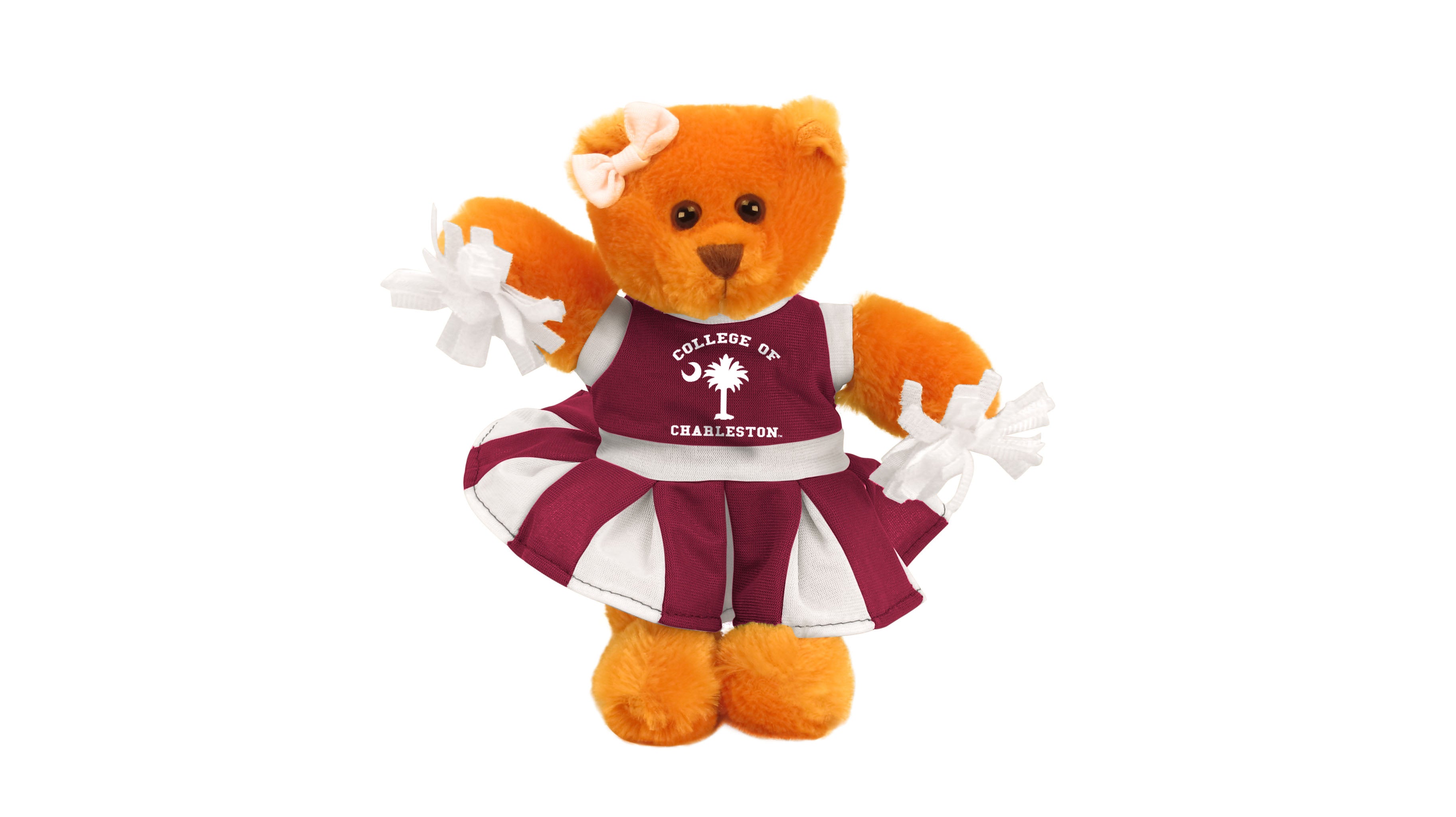 CHARLESTON COLLEGE CHEER BEAR (8")