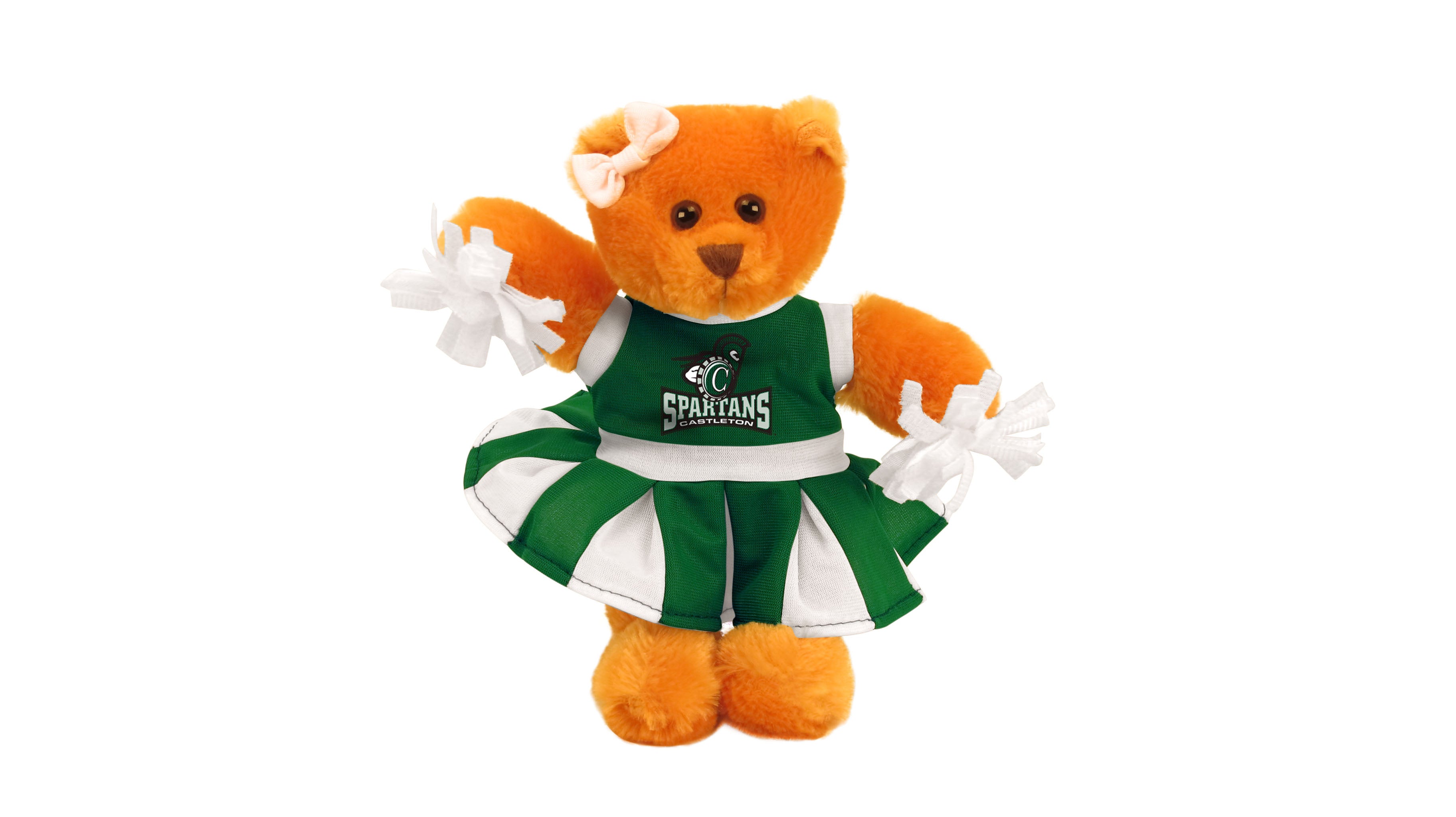 CASTLETON STATE CHEER BEAR (8")