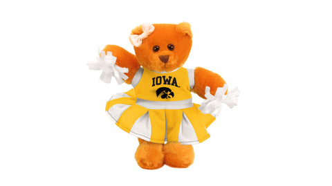 IOWA UNIV CHEER BEAR (8")