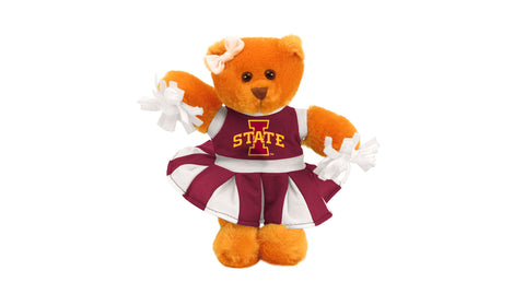 IOWA STATE CHEER BEAR (8")