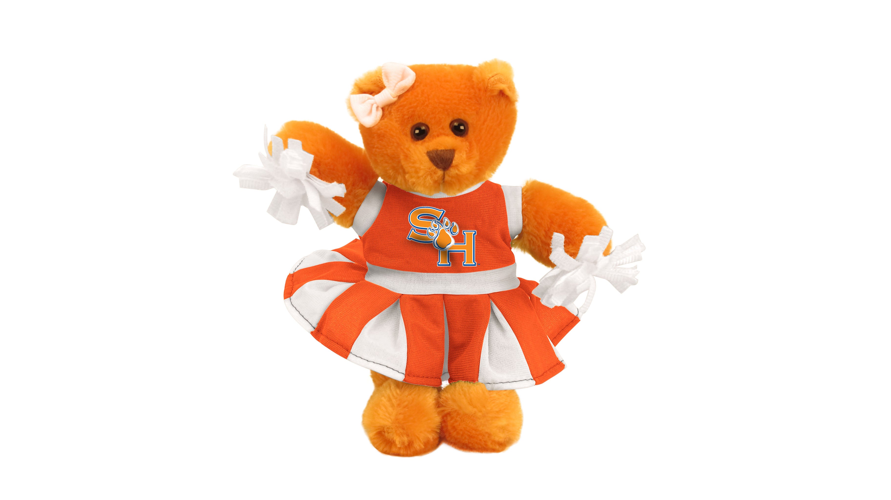 SAM HOUSTON STATE CHEER BEAR (8")