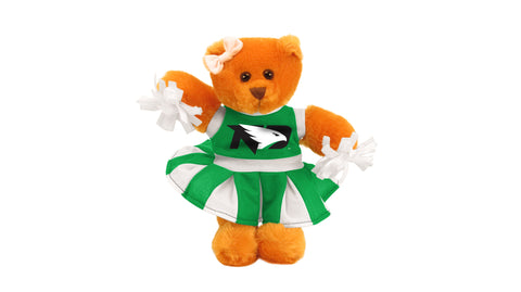 NORTH DAKOTA UNIV CHEER BEAR (8")