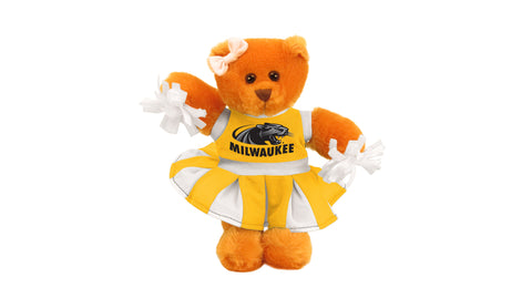 WISCONSIN MILWAUKEE CHEER BEAR (8")