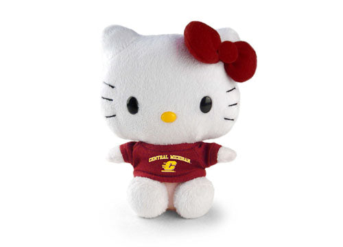 CENTRAL MICHIGAN HELLO KITTY (6")