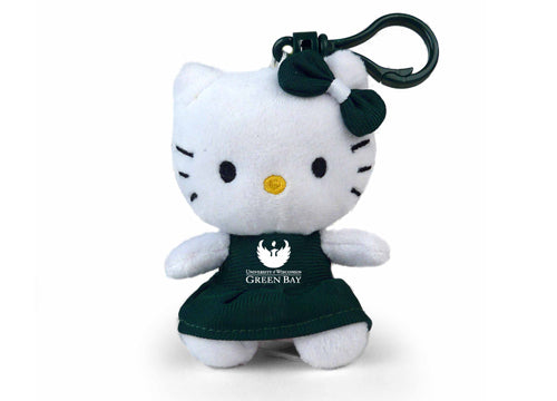 WISCONSIN GREEN BAY HELLO KITTY KEYCHAIN (4")