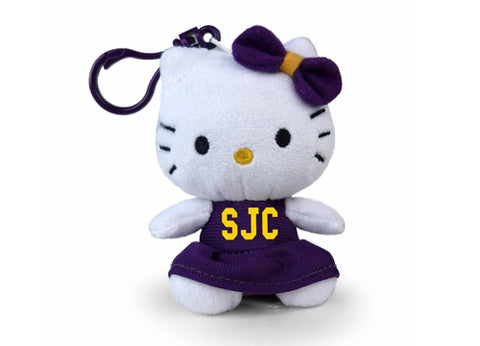 SAN JUAN COLLEGE HELLO KITTY KEYCHAIN (4")