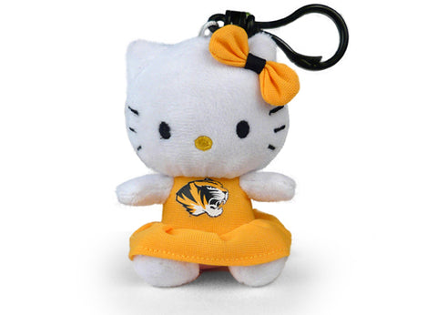 MISSOURI UNIV HELLO KITTY KEYCHAIN (4")