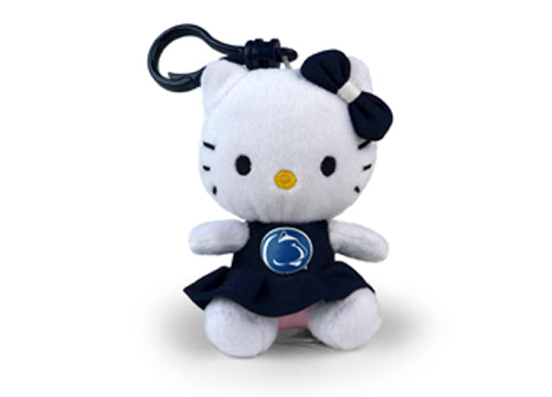 PENN STATE HELLO KITTY KEYCHAIN (4")