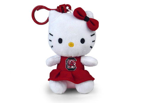 SOUTH CAROLINA UNIV HELLO KITTY KEYCHAIN (4")