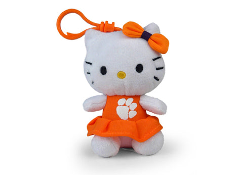 CLEMSON UNIV HELLO KITTY KEYCHAIN (4")