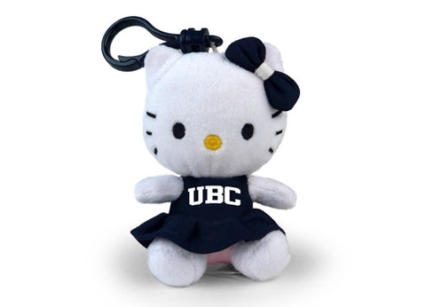 BRITISH COLUMBIA UNIV HELLO KITTY KEYCHAIN (4")