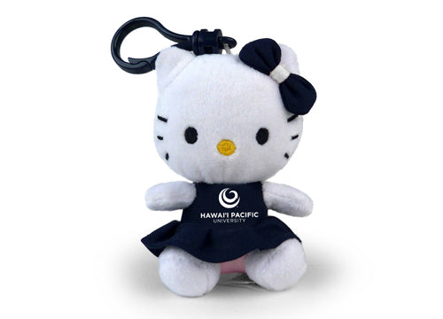 HAWAII PACIFIC UNIV HELLO KITTY KEYCHAIN (4")