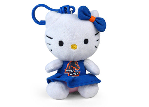 BOISE STATE HELLO KITTY KEYCHAIN (4")