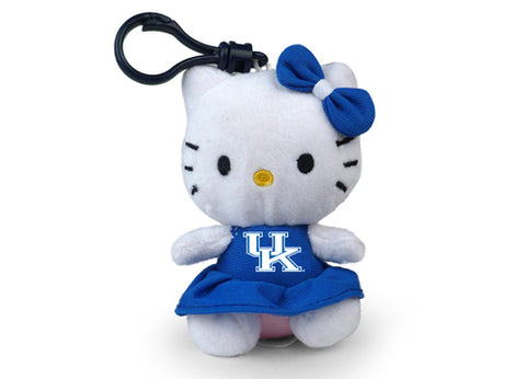 KENTUCKY UNIV HELLO KITTY KEYCHAIN (4")