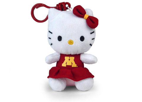 MINNESOTA UNIV HELLO KITTY KEYCHAIN (4")