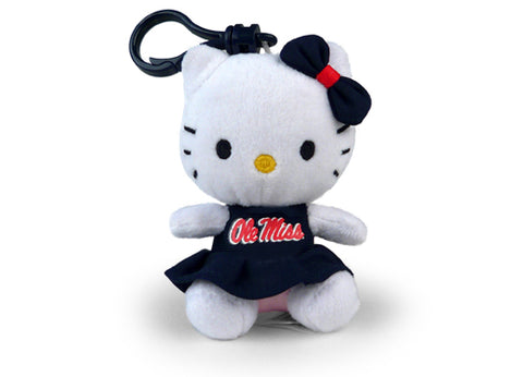 MISSISSIPPI UNIV HELLO KITTY KEYCHAIN (4")