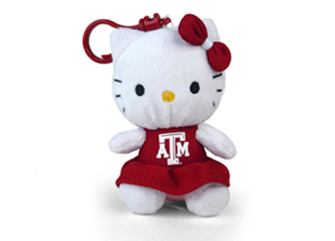 TEXAS A&M HELLO KITTY KEYCHAIN (4")