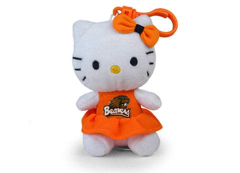 OREGON STATE HELLO KITTY KEYCHAIN (4")