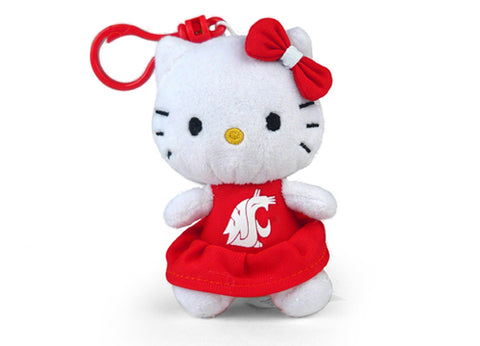 WASHINGTON STATE HELLO KITTY KEYCHAIN (4")