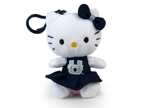 UTAH STATE HELLO KITTY KEYCHAIN (4")