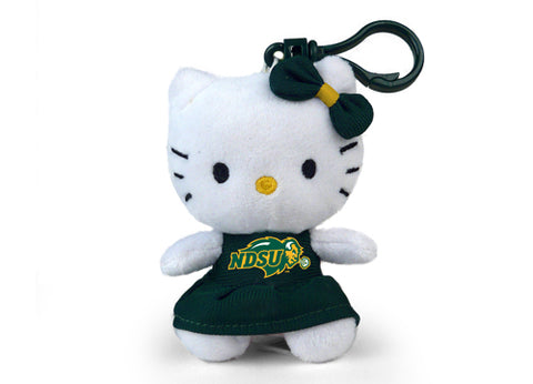 NORTH DAKOTA STATE HELLO KITTY KEYCHAIN (4")