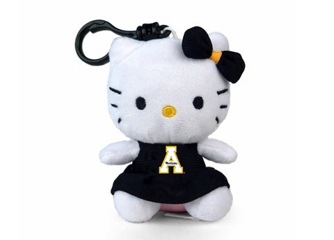 APPALACHIAN STATE HELLO KITTY KEYCHAIN (4")