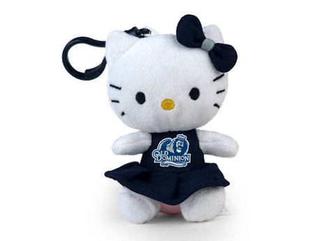 OLD DOMINION UNIV HELLO KITTY KEYCHAIN (4")