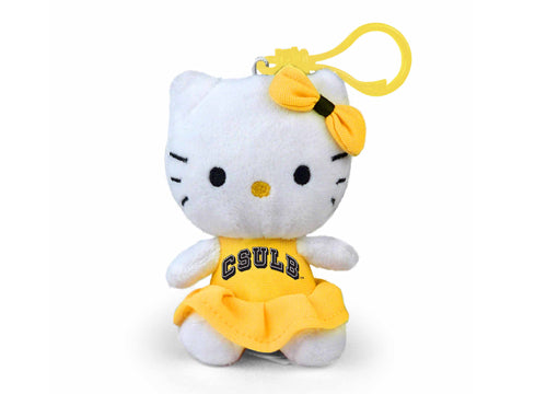 CAL STATE LONG BEACH HELLO KITTY KEYCHAIN (4")