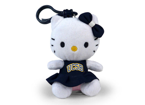 UC SANTA BARBARA HELLO KITTY KEYCHAIN (4")