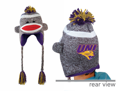 NORTHERN IOWA SOCK MONKEY HAT