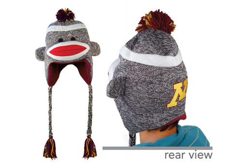 MINNESOTA SOCK MONKEY HAT