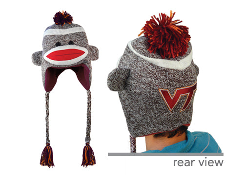 VIRGINIA TECH SOCK MONKEY HAT