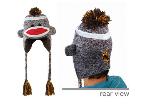 WYOMING SOCK MONKEY HAT