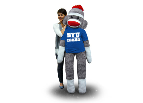 BYU IDAHO SOCK MONKEY