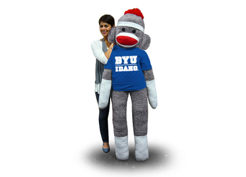 BYU IDAHO SOCK MONKEY