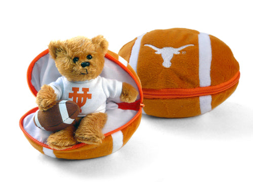 TEXAS ZIPPER FOOTBALL (8")