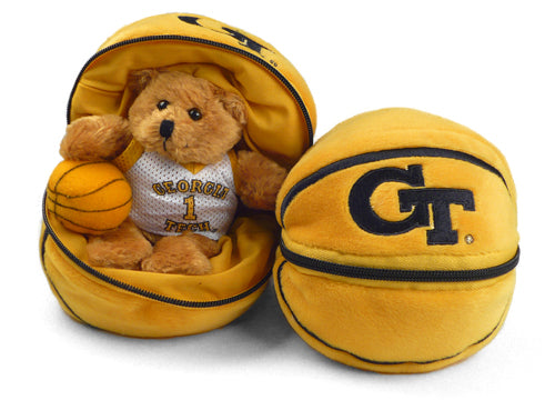 GEORGIA TECH ZIPPER BASKETBALL (8")