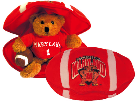 MARYLAND ZIPPER FOOTBALL (8")