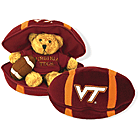 VIRGINIA TECH ZIPPER FOOTBALL (8")