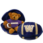 WASHINGTON ZIPPER FOOTBALL (8")