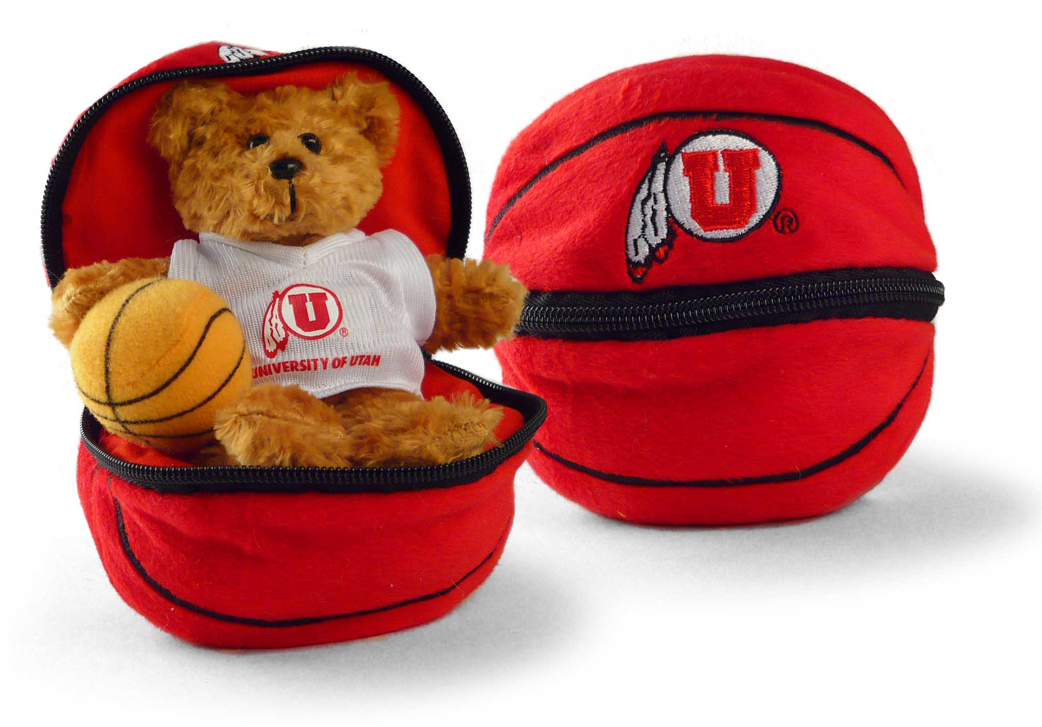 UTAH ZIPPER BASKETBALL (8")